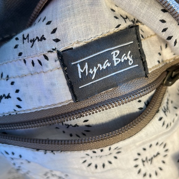 MYRA BAG LEATHER WEEKENDER FASHION LEATHER LARGE HANDBAG - Picture 8 of 14